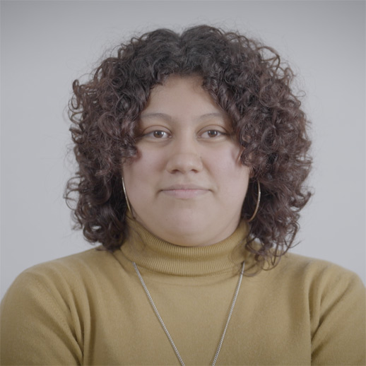 Emma Nohemi Alvir. Beneficiaria de una Beca Cuidopía