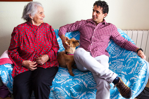 Isabel y Agustín, compañeros de piso