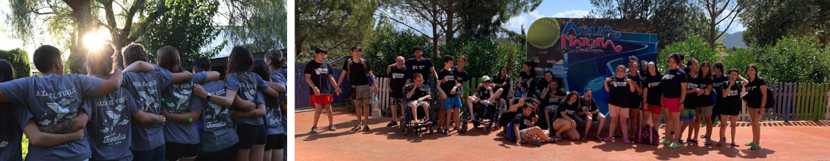 Formación de voluntariado y campamento de verano de FEVADIS