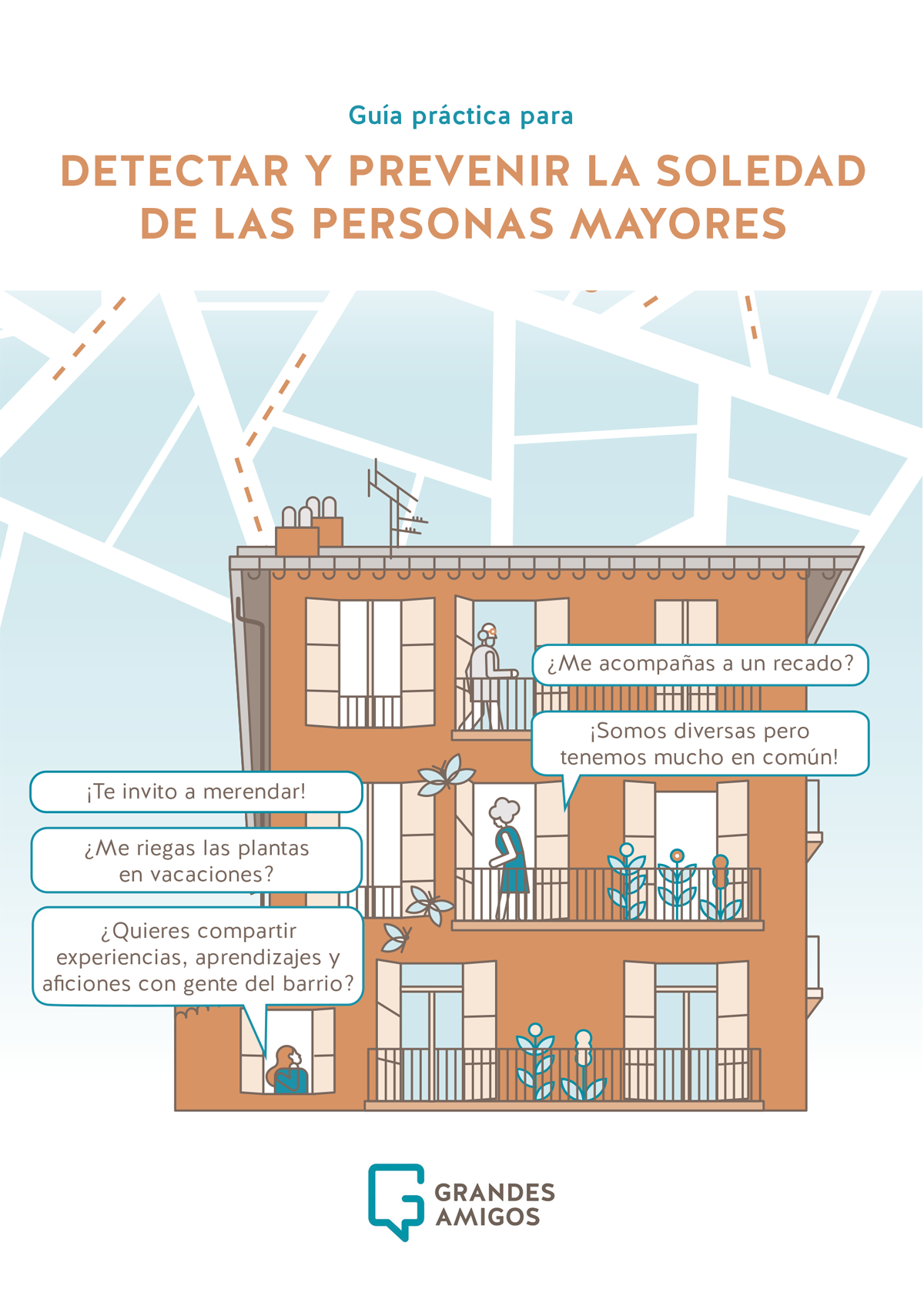 Guía práctica para detectar y prevenir la soledad de las personas mayores