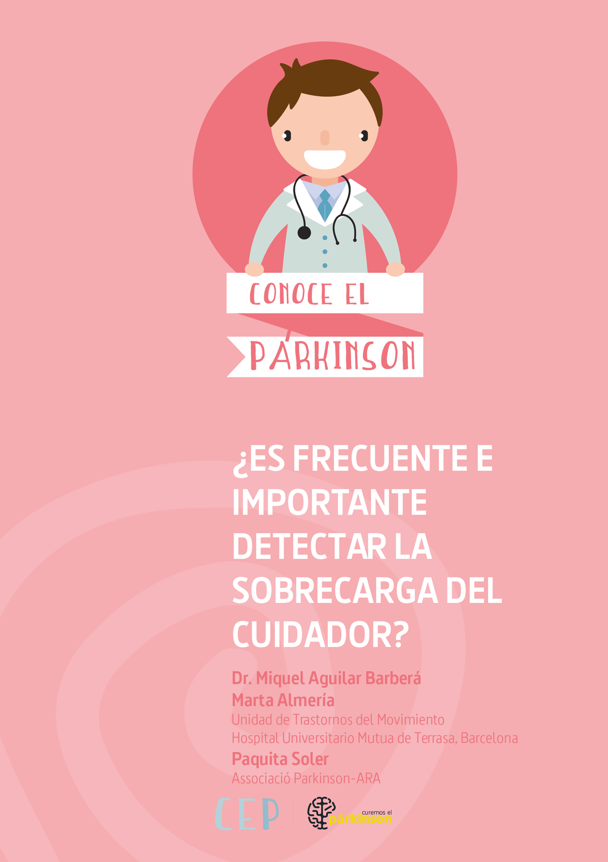 Conoce el Parkinson. Detectar la sobrecarga del cuidador